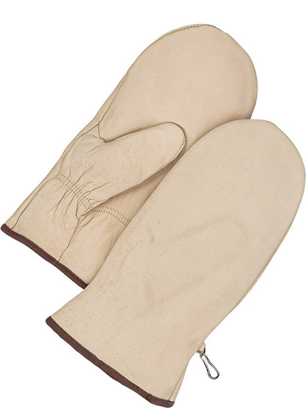 Grain Leather Mitt Pullover Unlined Shirred Elastic Wrist | Pack of 12
