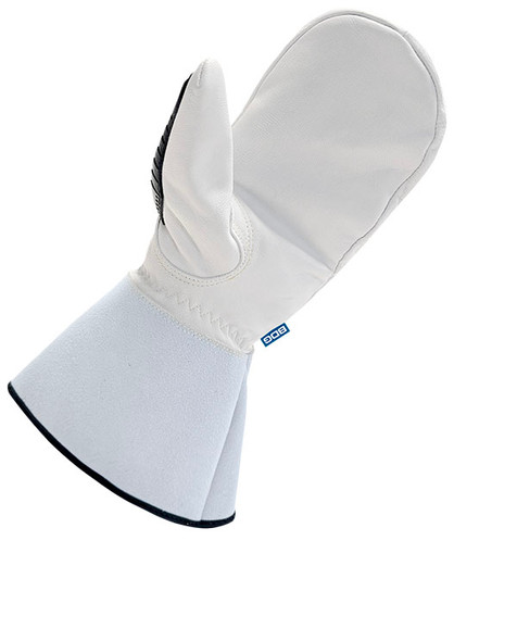 Goatskin Mitt w/5" Cuff Cut Resistant & TPR Impact