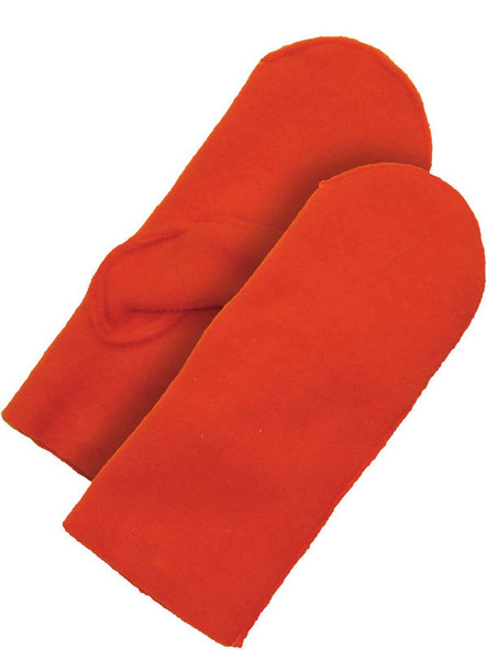 Mitt Liner Heavy Orange FR Fleece | Pack of 6