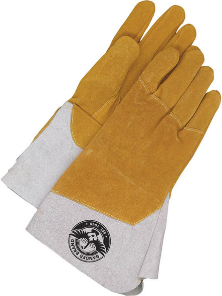 Welding Glove TIG Split Leather Back Hand Patch Both Hands | Pack of 6