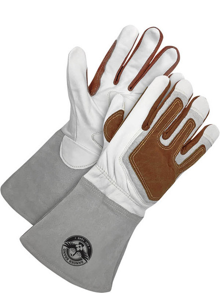 Gander TIG Welder Grain White Goat w/ Backhand Patch & Padde | Pack of 6