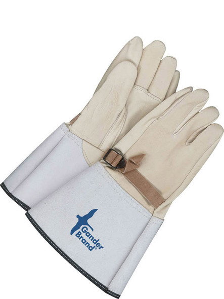 Premium Cow Grain Leather Hi Voltage Glove Cover Cinch