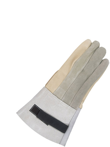 Premium Grain Palm Split Back Utility Glove w/Velcro Strap