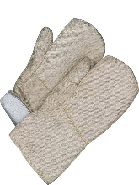 Hi Heat Woven Fiberglass Mitt Melton Lining