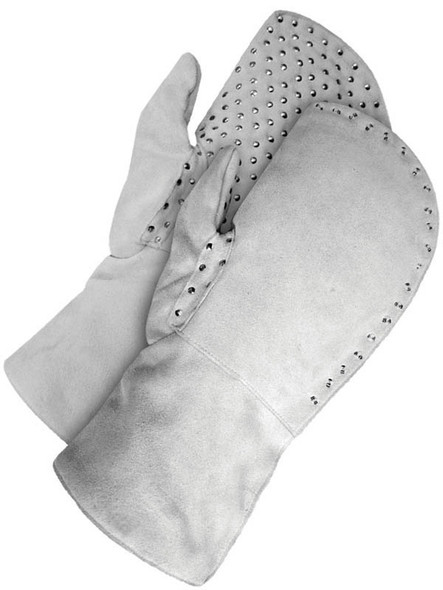 Steel Studded Mitt w/ Double Heather Lining