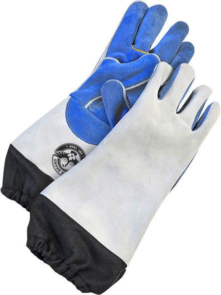 Welding Glove Split Leather Lined Fleece w/ CarbonX Knit Wri