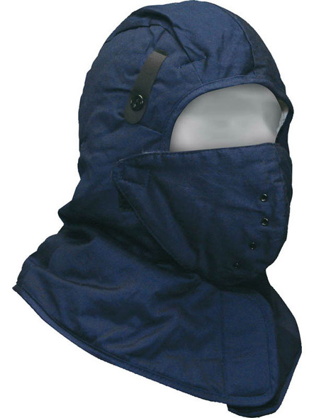 Hard Hat Liner Quilted Cotton w/Face Mask Shoulder Length (Sold per EACH) | Pack of 6