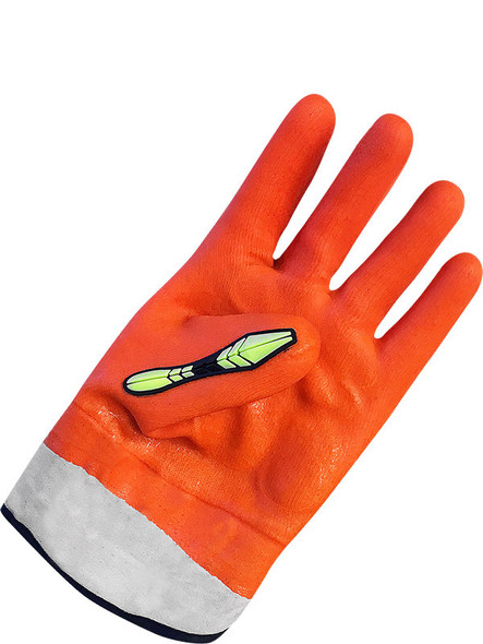 BDG Hi-Viz Orange Chemi-X Glove with Impact Moulds