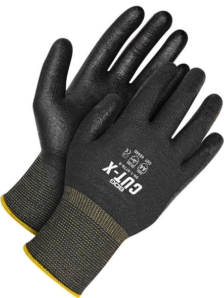 Touch Tech Black 13G Seamless Knit HPPE Cut Resistant | Pack of 6 | Cut Level A4