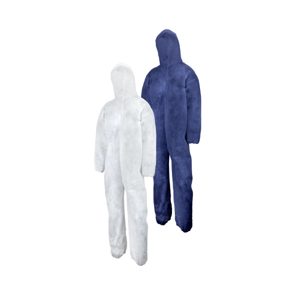 Heavy Disposable Polypropylene Coverall - Pack of 25