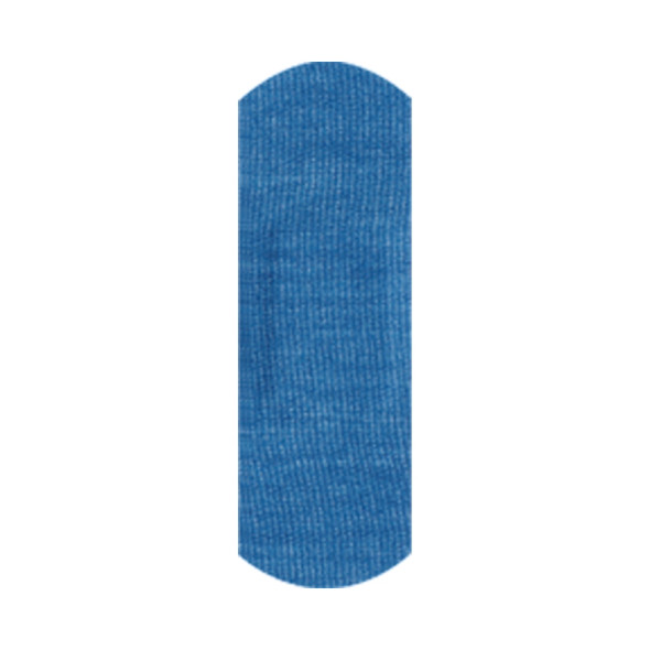 Blue Fabric Strip Bandage - 7.5 x 2.5cm - 100/Box