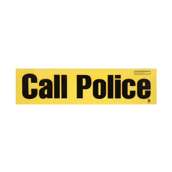 Call Police Banner - 100/Bag