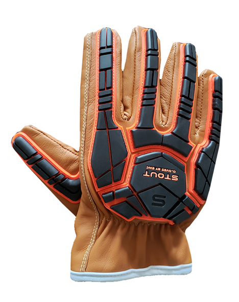 Odyssey Series The Bull Grade A Full Grain Goatskin Leather Gloves with C100 3M Thinsulate Lining