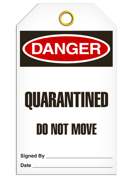 Danger - Quarantined Do Not Move | PKG/25 | INCOM