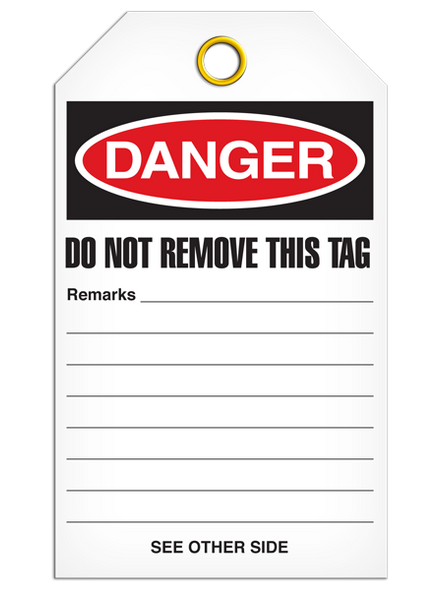 Danger - Unshielded LASER Safety Eyewear Required | PKG/25 | INCOM TG1092   Safety Supplies Canada