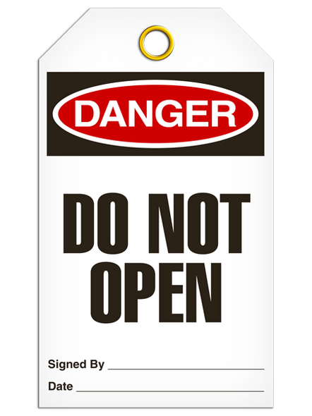 Danger -Do Not Open  | Pack /25 | INCOM