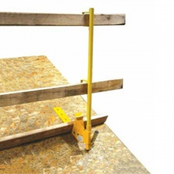 Residential Guardrail System (1 bracket, 1 post) | Slotted for easy removal | 15173   Safety Supplies Canada