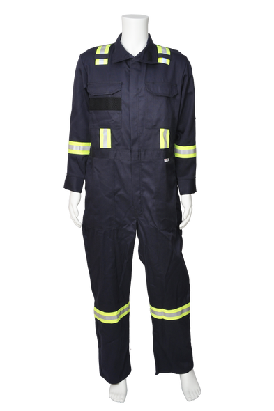 Striped Coveralls - 9 oz. Westex® by Milliken® Flame Resistant Fabric - 88% Ctn