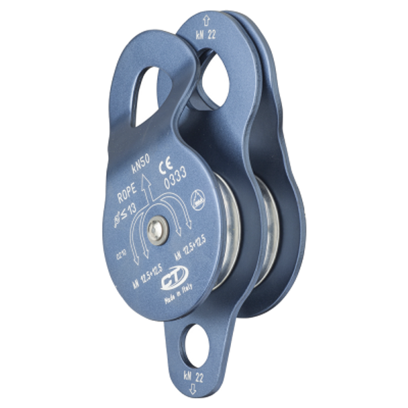 Aluminum Pulley - Double Oscillating Side Plates | Peakworks CP-41210-2   Safety Supplies Canada
