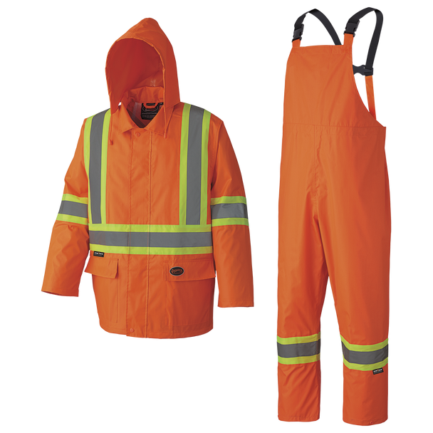 Tough 210D Oxford Poly/PVC Waterproof Suit | Pioneer 5608/5609   Safety Supplies Canada