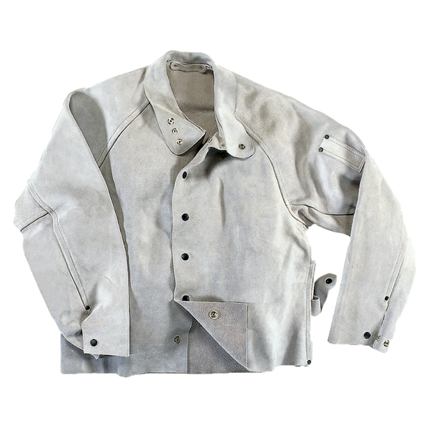 FR  Econoweld Welding Jacket - Premium Kevlar®-Stitched Leather | Pioneer WJ 150   Safety Supplies Canada