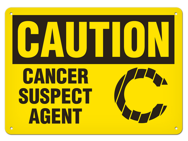 OSHA Safety Sign | Caution Cancer Agent | INCOM SS2013   Safety Supplies Canada