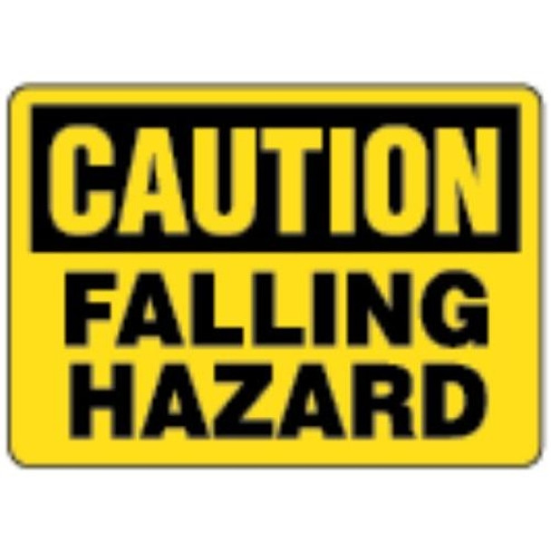 OSHA Safety Sign | Caution Falling Haz | INCOM SS2071   Safety Supplies Canada