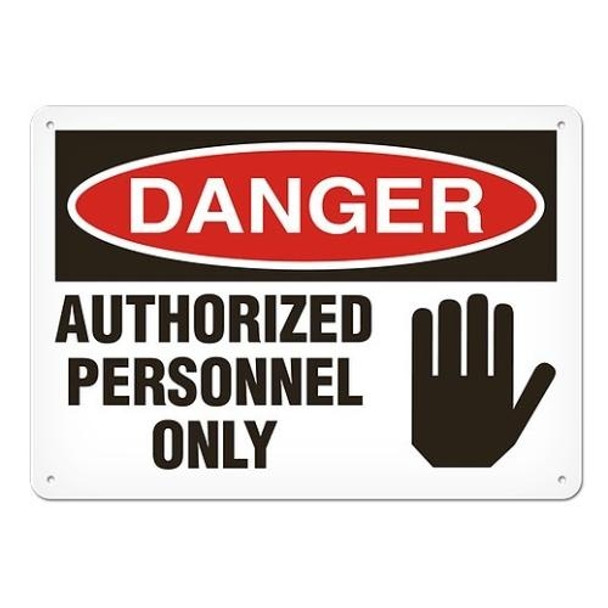 OSHA Safety Sign | Danger Auth Person | INCOM SS1000   Safety Supplies Canada