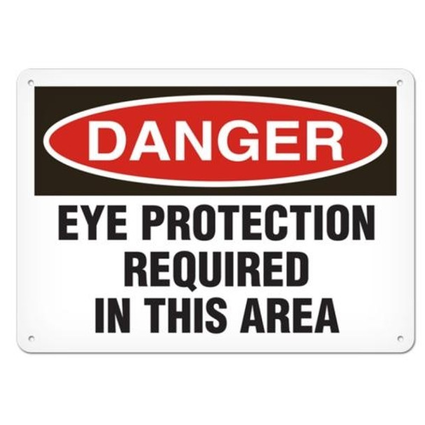 OSHA Safety Sign | Danger Eye Protection Req in This Area | INCOM SS1123V, SS1123A, SS1123P, SC1123V, SC1123A, SC1123P, SA1123V, SA1123P   Safety Supplies Canada