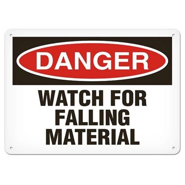OSHA Safety Sign | Danger Falling Material | INCOM SA1149V, SA1149P, SS1149V, SS1149A, SS1149P, SC1149V, SC1149P   Safety Supplies Canada