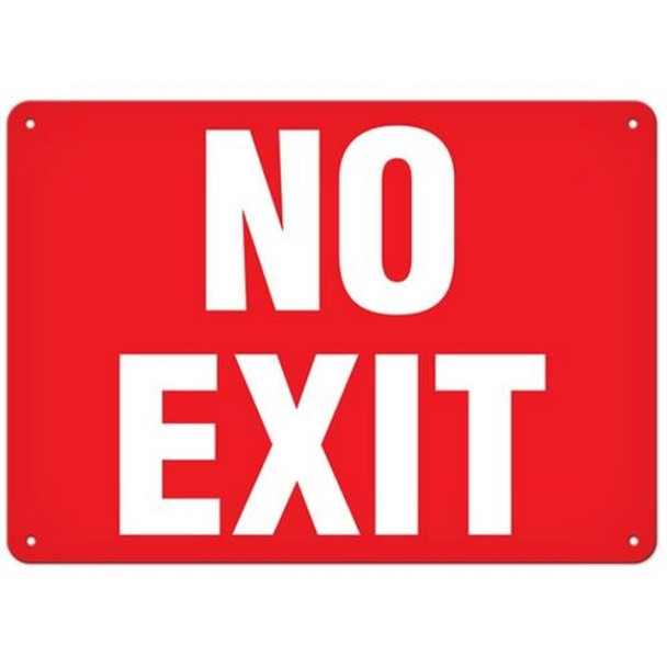 OSHA Safety Sign | No Exit  | INCOM SS5091   Safety Supplies Canada