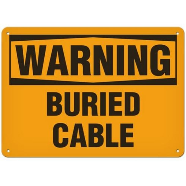 OSHA Safety Sign | Warning Buried Cable | INCOM SS3048V, SS3048A, SS3048P, SC3048V, SC3048A, SC3048P, SA3048V, SA3048P   Safety Supplies Canada