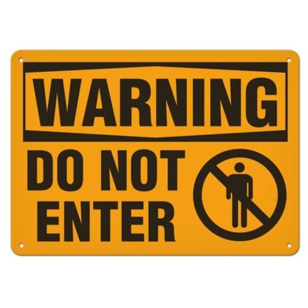 OSHA Safety Sign | Warning Do Not Enter | INCOM SS3005V, SS3005A, SS3005P, SC3005V, SC3005A, SC3005P, SA3005V, SA3005P   Safety Supplies Canada