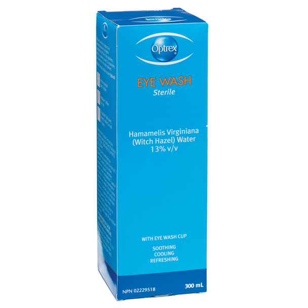 Optrex bottle 300 ml with eye bath | Dynamic FA520102   Safety Supplies Canada