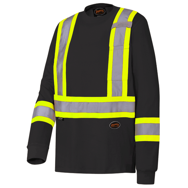 Cotton Long-Sleeved Safety Shirt | Pioneer 6983   Safety Supplies Canada