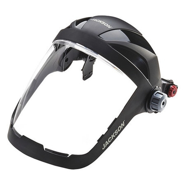 Quad 500 Face Shield Clear HHIS Systems | Jackson Safety 14225   Safety Supplies Canada