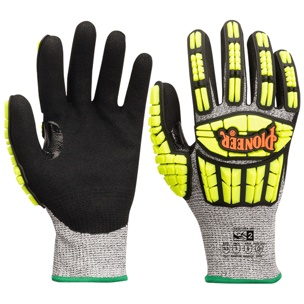 TPR Impact-Resistant Glove Cut Level A5 | Pioneer 5363   Safety Supplies Canada