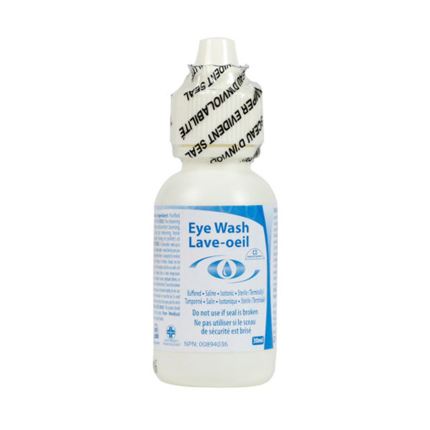 Eyewash Solution, 30ml F4584130   Safety Supplies Canada
