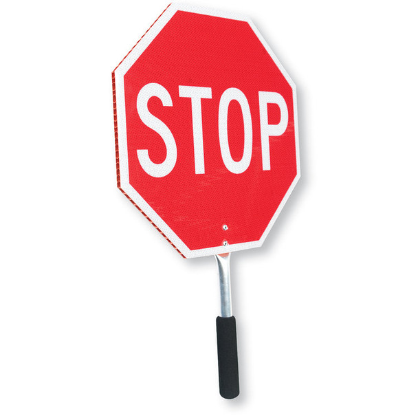 Diamond Grade Coroplast Stop / Slow Sign BK325DG-COR   Safety Supplies Canada