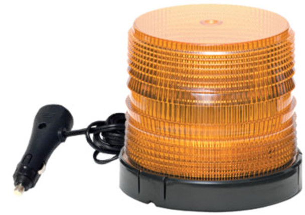 Amber Medium Profile Fleet LED Beacon Magnetic Mount - Lens: Amber - 27021 27021   Safety Supplies Canada