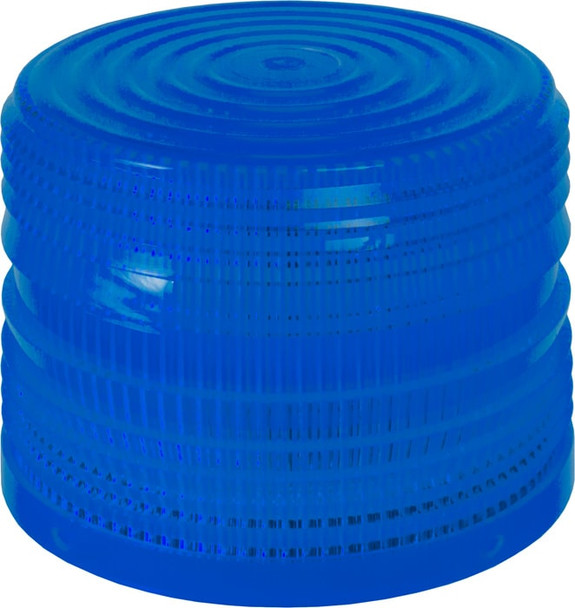 Blue Replacement Lens for Medium Profile 208R Beacons 298-B   Safety Supplies Canada