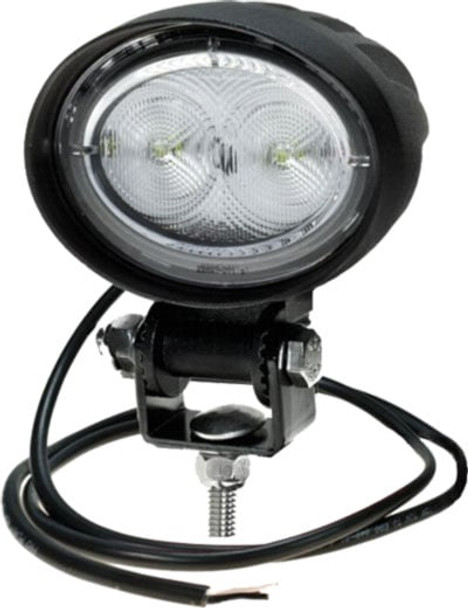 White LED Permanent Mount Work Light - Lens: Clear - 1 x LED 93741   Safety Supplies Canada