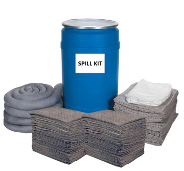 The "Mini Drum" Spill Kit - 70 Gal Kit - Universal PU-SPILL-05   Safety Supplies Canada
