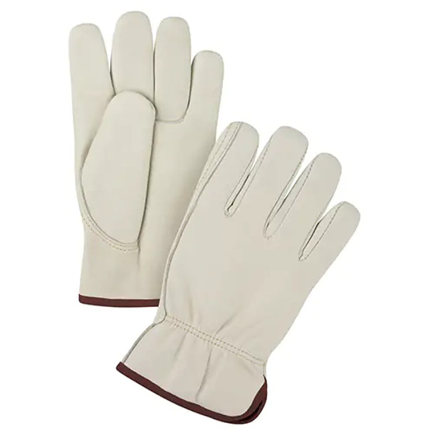 Driver's Gloves W/ Grain Cowhide Palm & Fleece Inner Lining | Zenith SFV197   Safety Supplies Canada