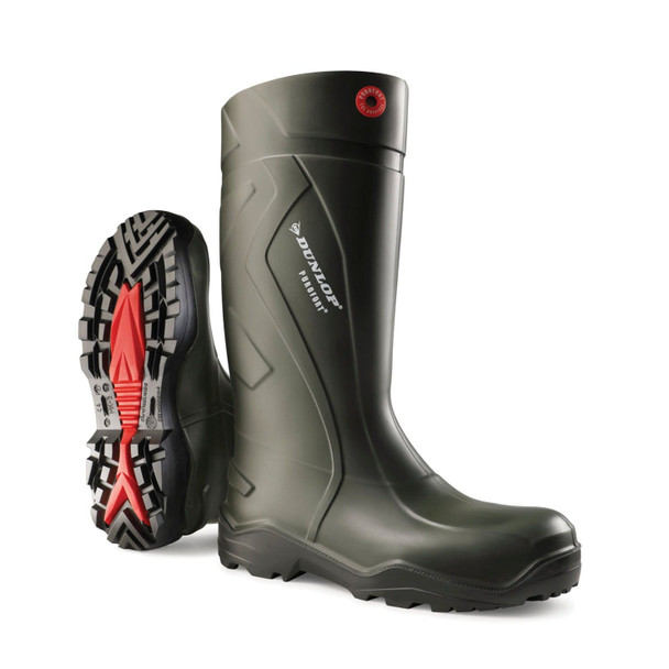 Purofort+ Green 15'' Insulated Waterproof PU Rain Boots D760933-15   Safety Supplies Canada
