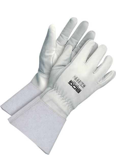 Arc-Tek Grain Pearl Goatskin Gauntlet with Kevlar Lining - Pack of 6 | Bob Dale Gloves 20-1-1605   Safety Supplies Canada