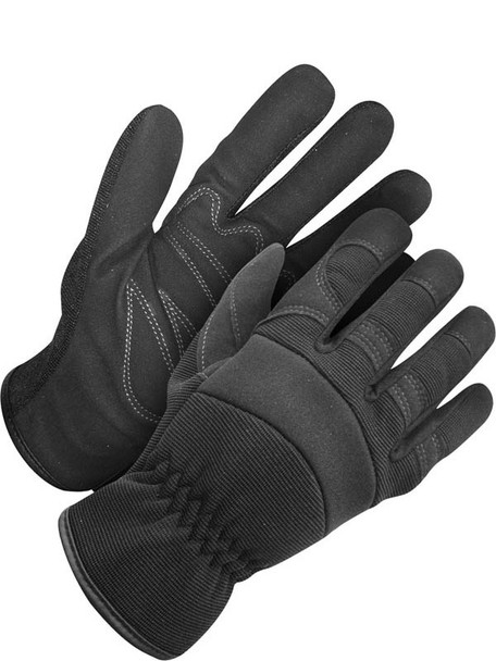 X-Site Performance Glove Synthetic Leather Slip-On Cuff Black - Pack of 6 | Bob Dale Gloves 20-1-10015   Safety Supplies Canada