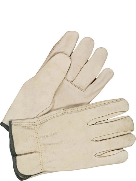 Classic Grain Cowhide Driver Straight Thumb - Pack of 12 | Bob Dale Gloves 20-1-1571   Safety Supplies Canada