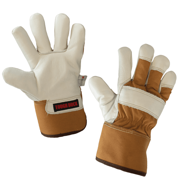Premium Cowgrain Fitters Glove  Thinsulate Waterproof | Tough Duck G69916   Safety Supplies Canada