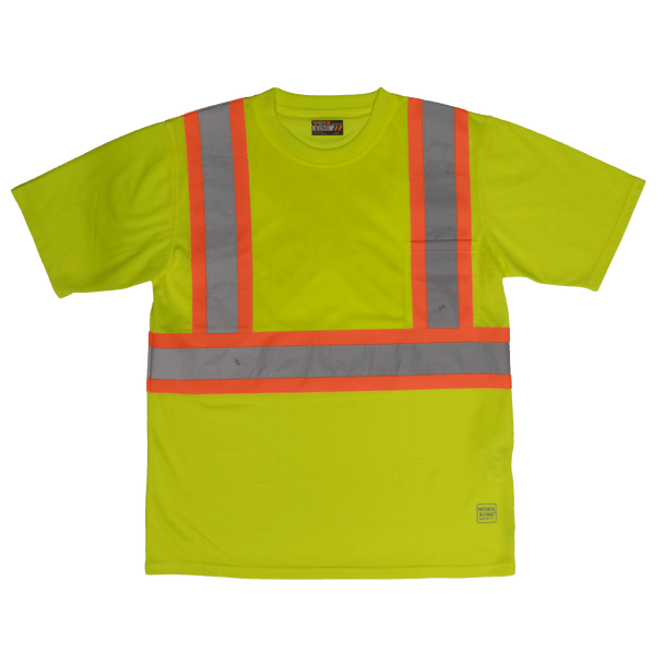 S/S Safety T-Shirt with Pocket | Tough Duck S392   Safety Supplies Canada